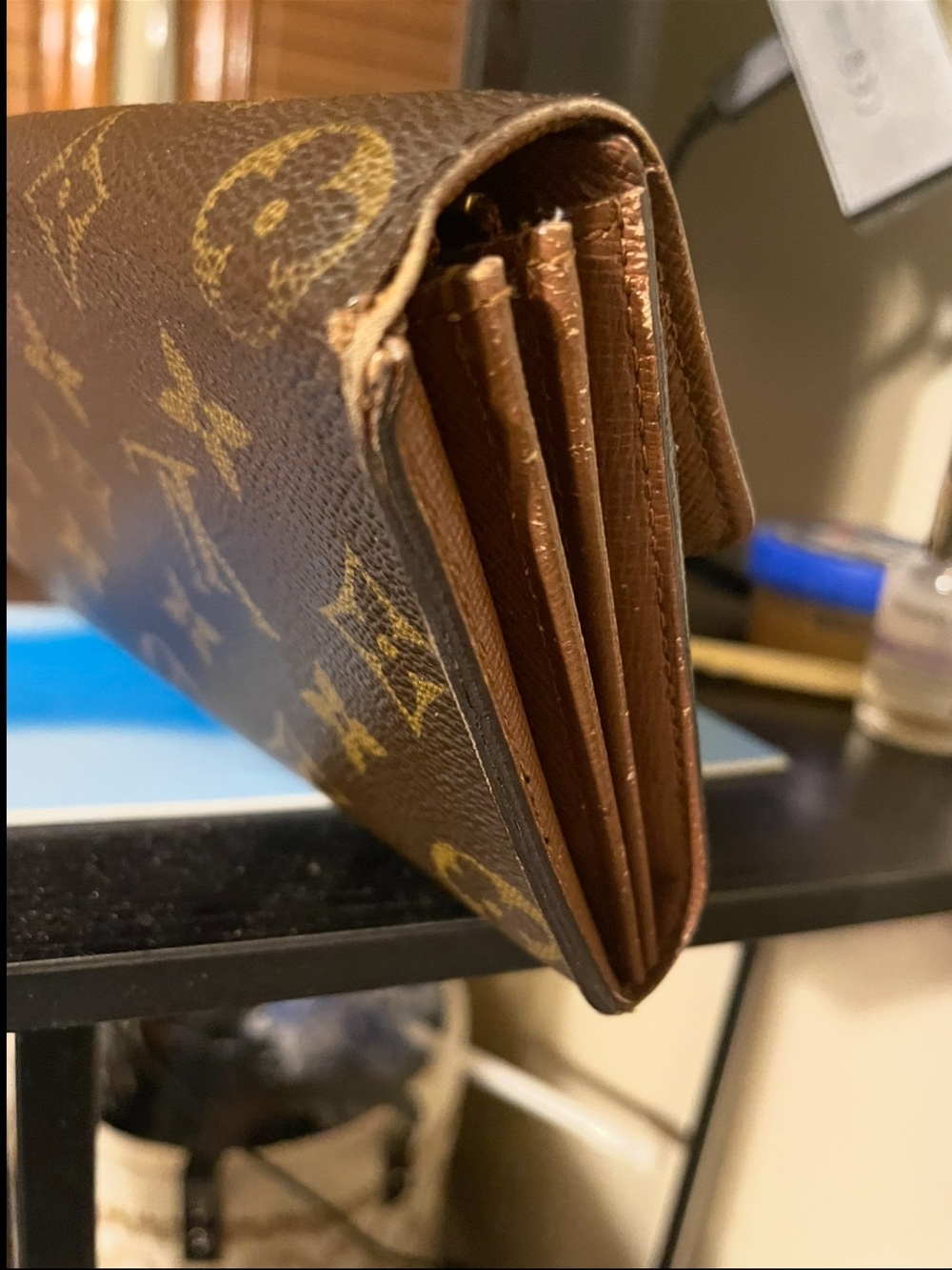 Louis Vuitton Brown Monogram Snap Continental Wallet - Picture 9 of 10